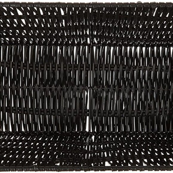 NEW Small Shelf Black Tote Basket - Picture 3 of 7